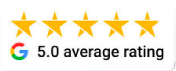 Google Reviews 5.0 average rating