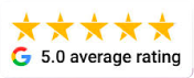 Google Reviews 5.0 average rating